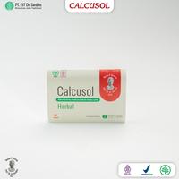 Gambar Calcusol Strip 10 Kapsul – Suplemen Herbal Batu Ginjal, Aman & Terpercaya dari PJT Dr Sardjito Store Kota Yogyakarta 1 Tokopedia