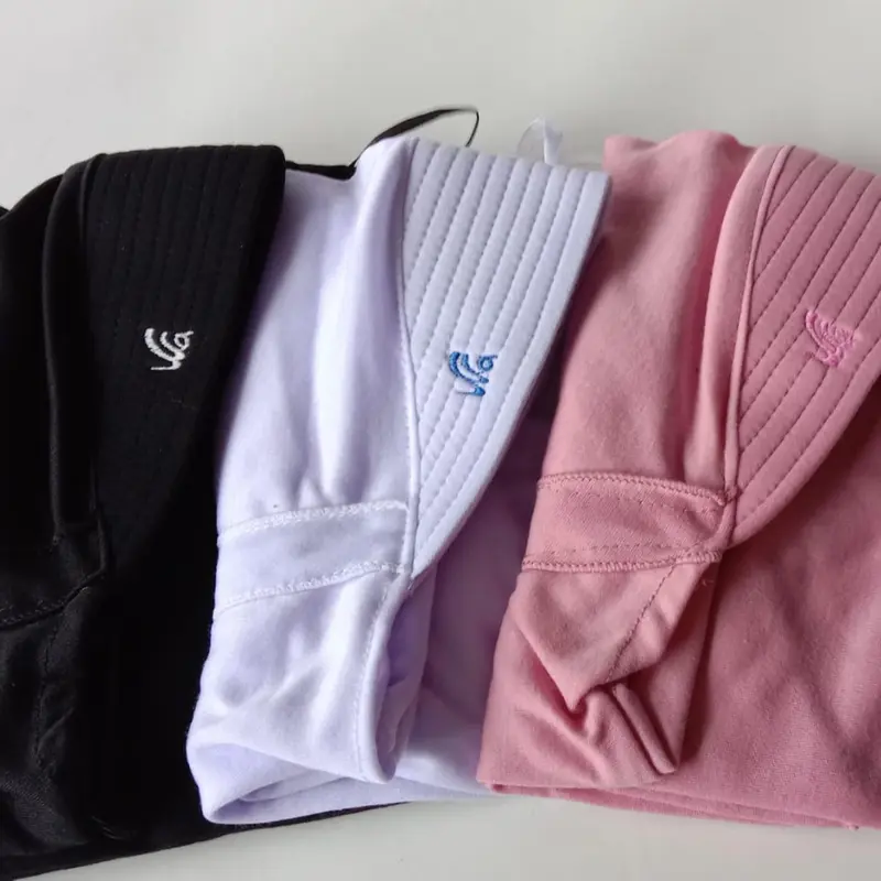 Paket Hemat Kerudung Instant Motif Pita Tutup Delima Anak Sekolah TK SD SMP SMA Remaja Dewasa Jilbab Nyaman dicuci dengan tangan saja white 1