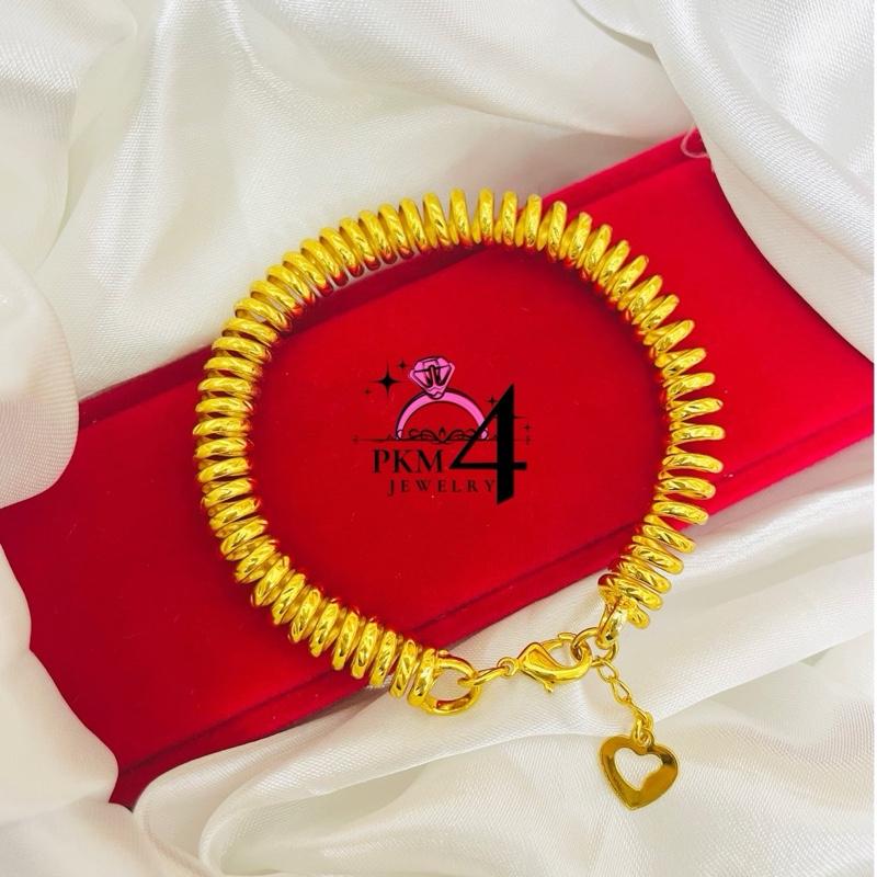 SLMH GETAH RAMBUT VIRALL EMAS BANGKOK gelang tangan kegunaan - TikTok ...