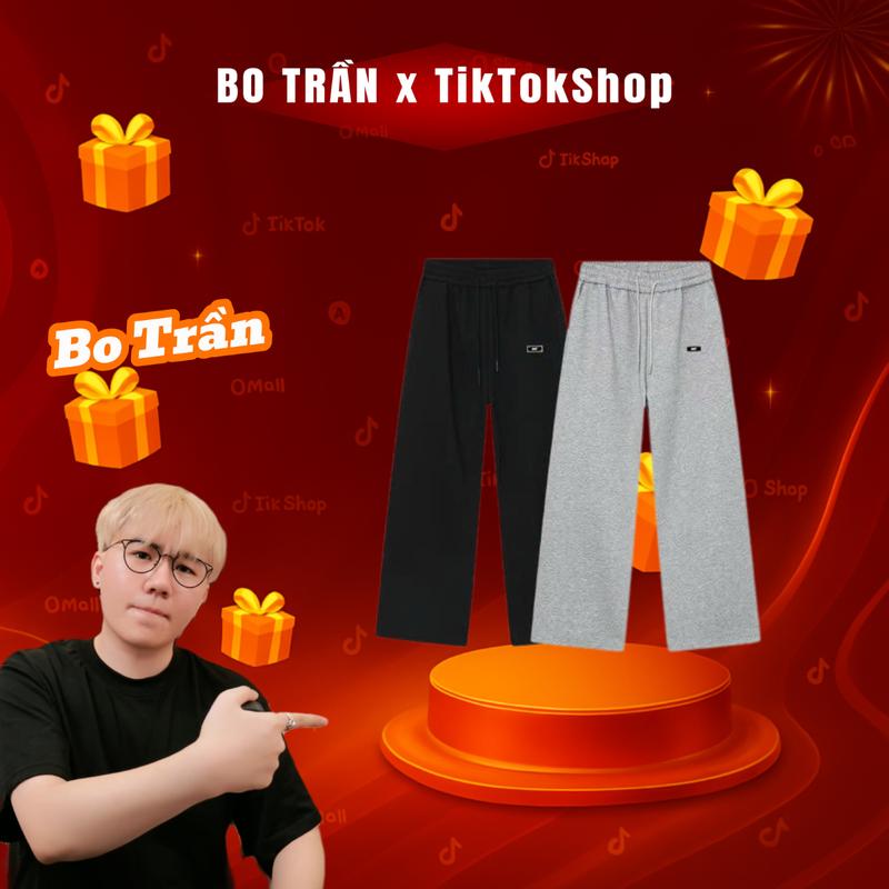 GODMOTHER x Bo Trần Quần Nỉ 2 Da Suông Ống Rộng GODMOTHER Nam Nữ Hách Dáng - Chất Nỉ Pants Cao Cấp Đứng Form Menswear