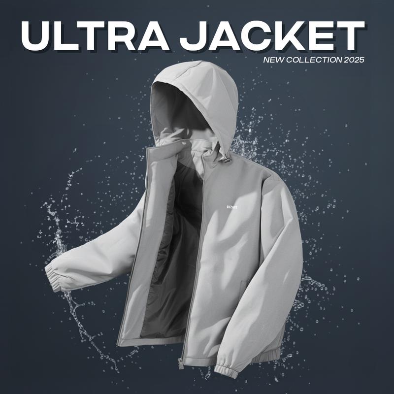   TẶNG TẤT  GUZADO Áo Khoác Gió Nam Nữ Phong Cách Trẻ Trung Menswear Jacket Phối 8 Màu Cơ Bản Công Nghệ Dry Comfort Cản Gió Cản Nước Chống Bụi Size M-3XL GAG15 