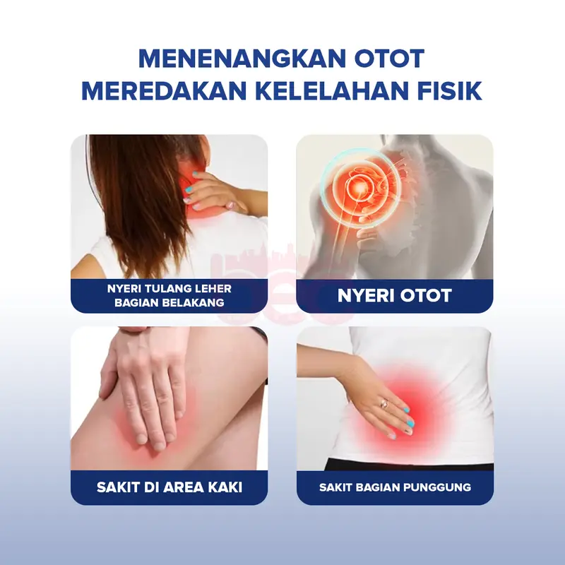 【BEC】Alat Pijat Punggung EMS Alat Pijat Leher Elektrik Alat Terapi Pinggang Akupunktur Pengisian Meningkatkan Sirkulasi Darah Meredakan Sakit 4