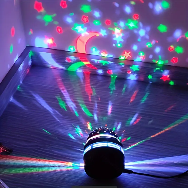Máy Chiếu Đèn Ngủ, Cho Phòng Ngủ Và Phòng Chơi Game, Rạp Hát Tại Nhà, Trần Nhà, Trang Trí Phòng, Quà Tặng Giáng Sinh, Trang Trí Đám Cưới Cắm Trại, Trang Trí Giáng Sinh Halloween, Xoay Tự Động, Chạy Bằng USB, Không Có Khả Năng Sạc Lại 5