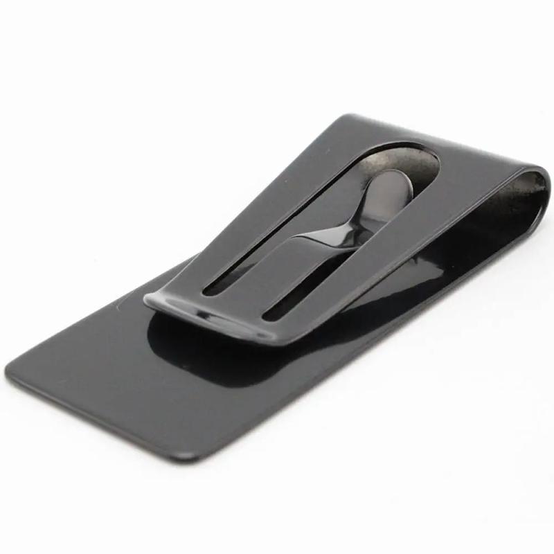 Kẹp tiền mini, kẹp hóa đơn tiền giấy chất lượng cao, làm bằng thép không gỉ, ví 6