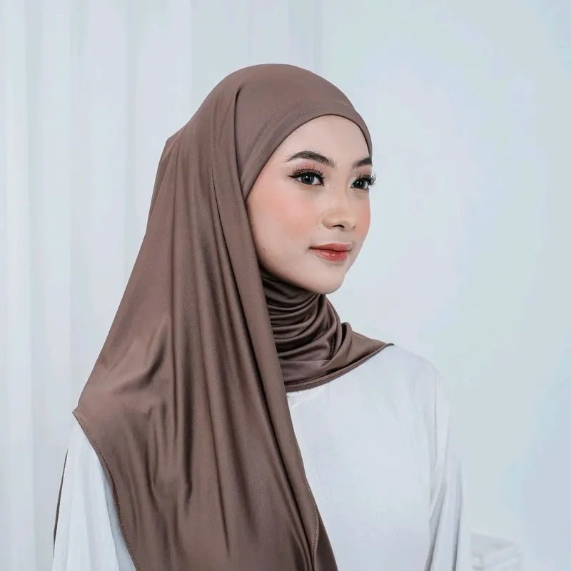 PUSSAT Cailey Pashmina Inner Tali Belakang Jersey Premium Pashmina Inner Turki Pashmina Ciput Instan Pashmina Malay Hijab Fashion Wanita Muslim