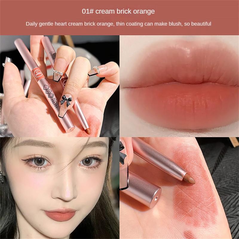 Product Introduction of Bút Kẻ Viền Môi Xoay, MKING PRETTY, Không Thấm Nước, Lâu Trôi, Lớp Hoàn Thiện Lì, Dành Cho Nữ, Bút Chì Kẻ Viền Móc, Trang Điểm 5