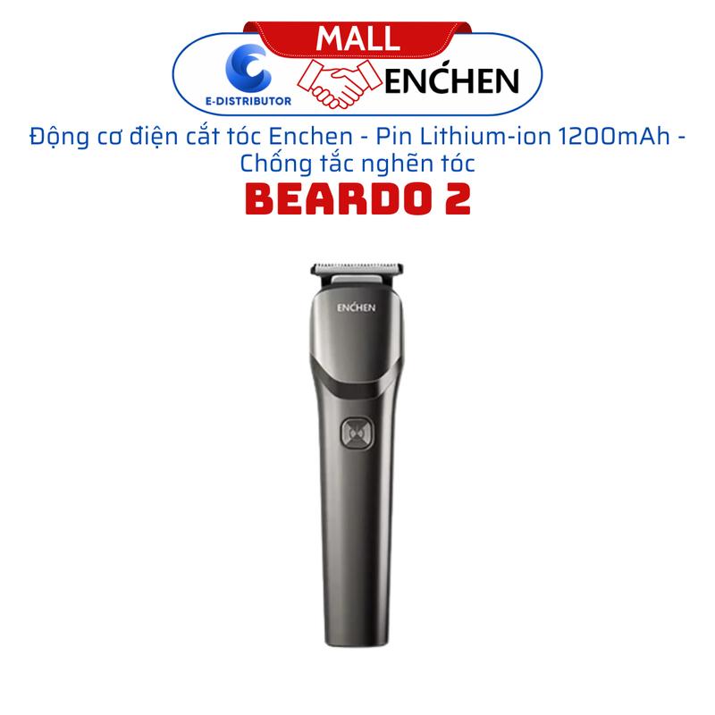 Tông đơ điện cắt tóc Enchen Beardo 2,Công suất 5W,Thời gian sử dụng 1-2h,Pin Lithium 1200mAh