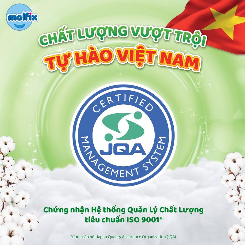 Product Introduction of [Bao bì thay đổi theo từng đợt nhập hàng] M34 - [BAO BÌ MỚI] - Tã quần Molfix Thiên nhiên Ultra - Bịch Lẻ Cho Bé 23