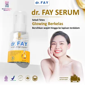 Dr. FAY Serum Penghilang Bopeng Mencerahkan Noda Hitam di Wajah Aman BPOM - Vitamin Pencerah Muka - Anti Aging