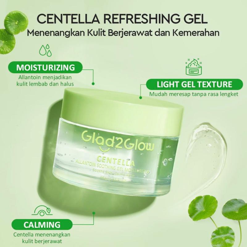 ￼Glad2Glow Moisturizer Series Pomegranate 5% Niacinamide Brightening Blueberry 5% Blueberry Moisturizer Cream 5x Ceramide Skin Barrier Repair Yuja Symwhite 377 Dark Spot Centella Allantoin Soothing Moisturizer Gel Cica Oil-Control Hydrating 5