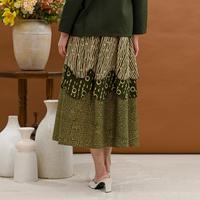 Gambar NONA RARA - Tila Skirt Garut Green P0666, Rok batik wanita modern - ALL SIZE dari Nona Rara Batik Kota Administrasi Jakarta Timur 2 Tokopedia