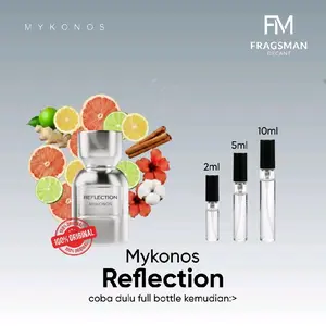 Decant Parfum Mykonos reflection - Coba Dulu, Jatuh Cinta Kemudian!