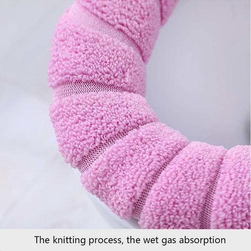Product Introduction of Thảm Bọc Bồn Cầu, Ấm Áp Mùa Đông, Đệm Bồn Cầu Phòng Tắm, Dày Hơn Và Mềm Mại, Có Tay Cầm, Có Thể Giặt Được, Thích Hợp Cho Mùa Đông, U1C0 28