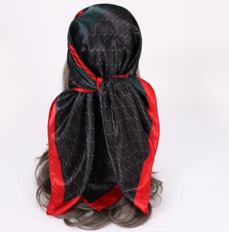 Product Introduction of Outdoor hijab 90cm*90cm segi empat Scarf Busana Syal Cetak syal wanita shawl Foulard 0