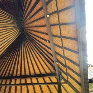 BEDEG ANYAMAN BAMU, PLAFON ANYAMAN BAMBU KULIT