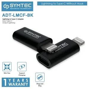 SYMTEC Adapter Lightning Male To Type-C Female - ADT-LMCF