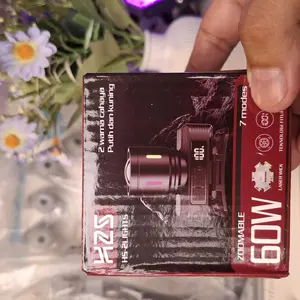 H2S Senter Kepala Cas 2 Cahaya HS-2Light Zoom Out Waterproof Baterai 21700