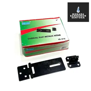 Overval Plat 3" Inch - Overpal Grendel Gerendel Tempat Cantolan Gembok