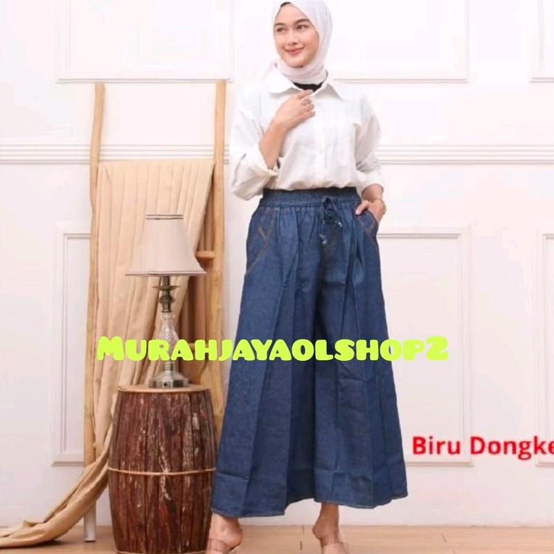 BIG SALE celana kulot jeans super jumbo 2