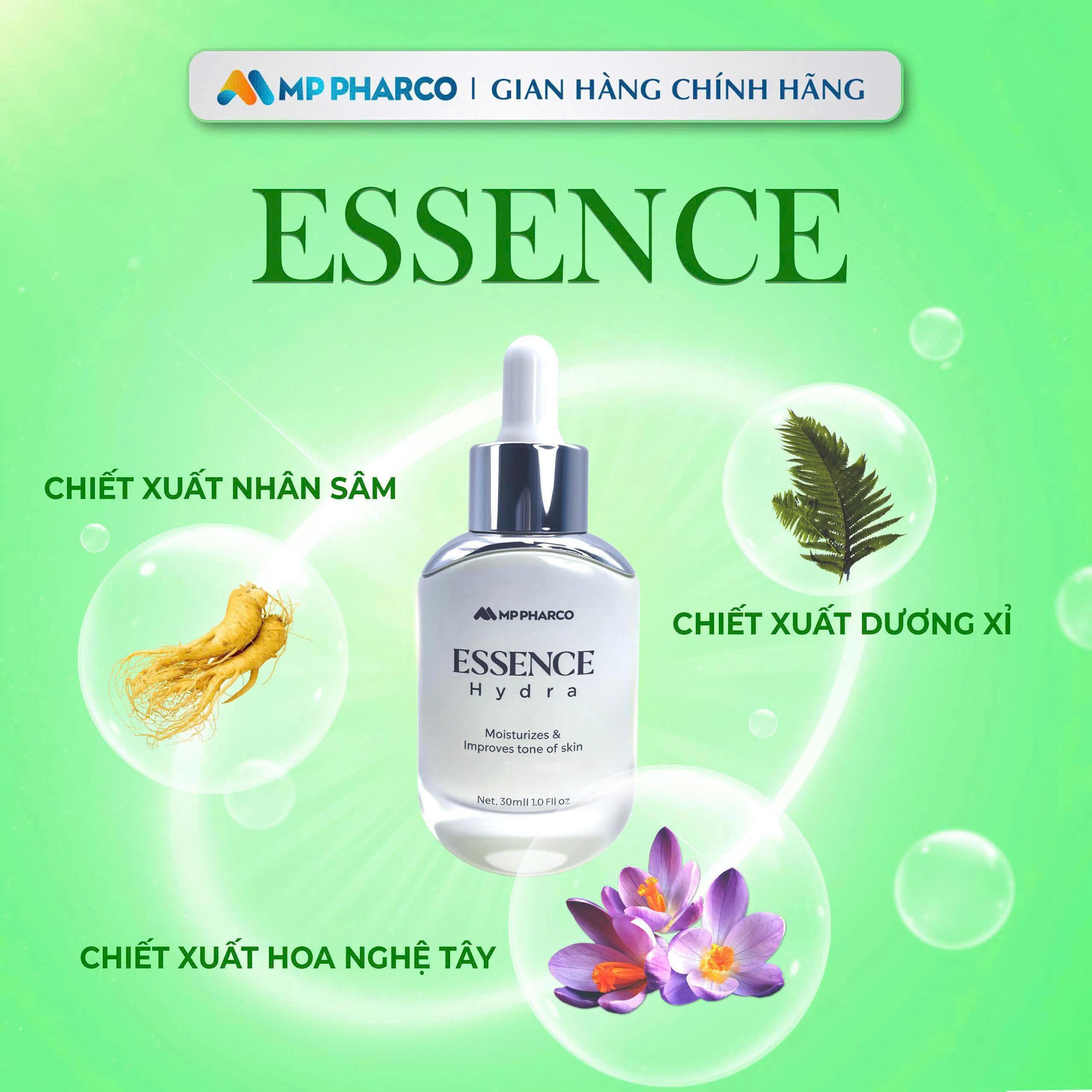 K59 Tinh chất Serum Hydra Essence 30ML hỗ trợ Dưỡng ẩm giúp da đều màu sáng hồng tự nhiên ,Skincare Làm Đẹp Da