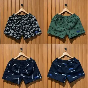 Boxer Pria Wanita Dewasa Premium Bahan Katun Motif Printing