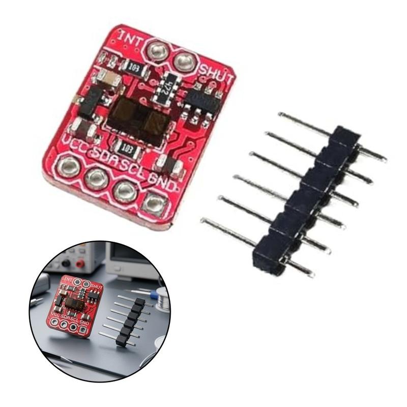 【MỚI】 Módulo cảm biến đo khoảng cách quang học VL53L1X phạm vi 4 m với giao…
