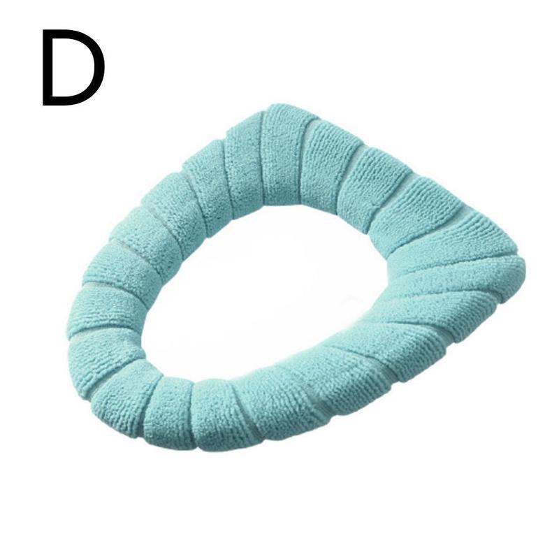 Product Introduction of Thảm Bọc Bồn Cầu, Ấm Áp Mùa Đông, Đệm Bồn Cầu Phòng Tắm, Dày Hơn Và Mềm Mại, Có Tay Cầm, Có Thể Giặt Được, Thích Hợp Cho Mùa Đông, U1C0 32