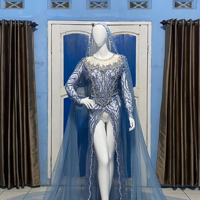 Kebaya pengantin wanita / slim dress / wedding dress 2