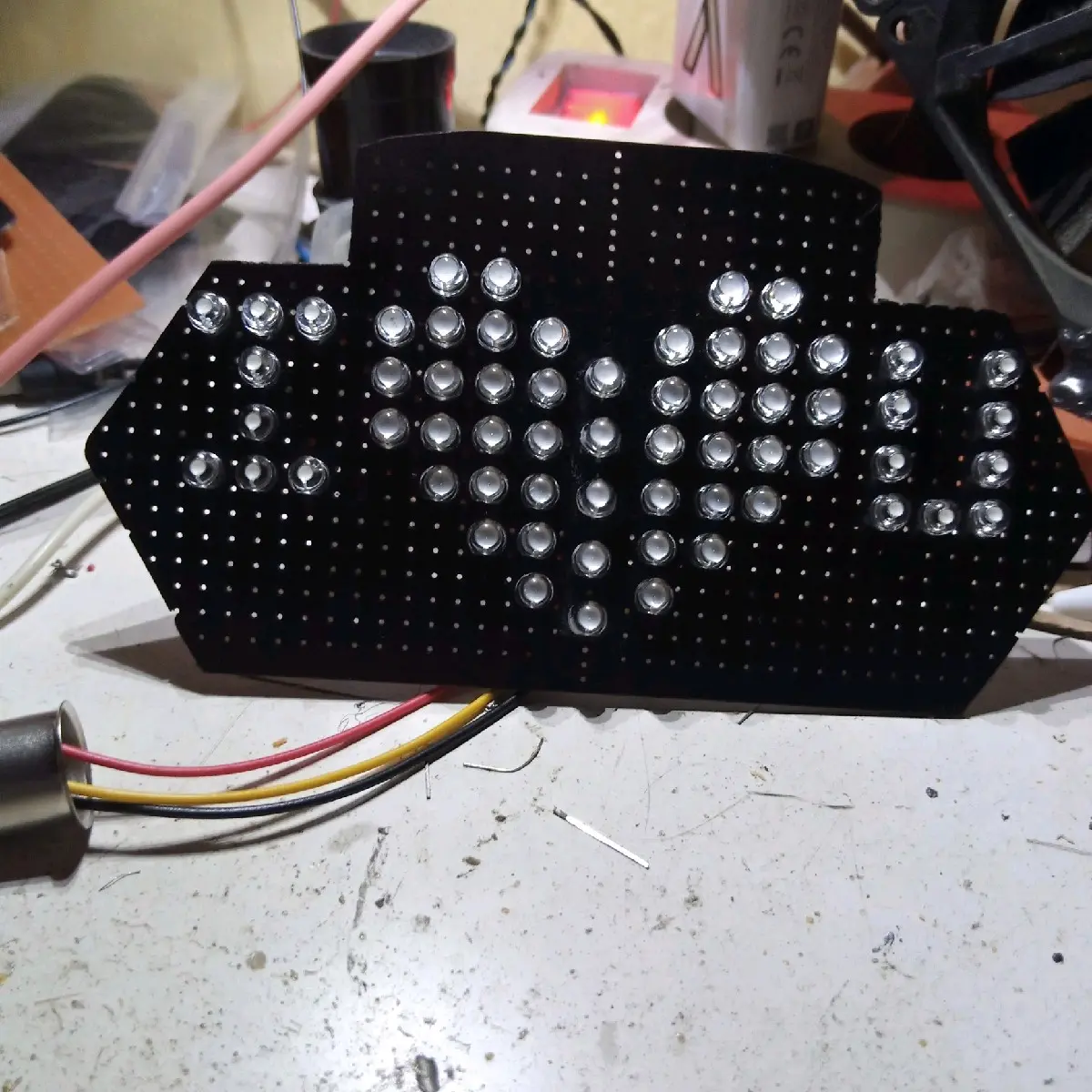 Stoplamp running Megapro Primus / verza 10 mode otomatis ( PNP ) Lampu Motor