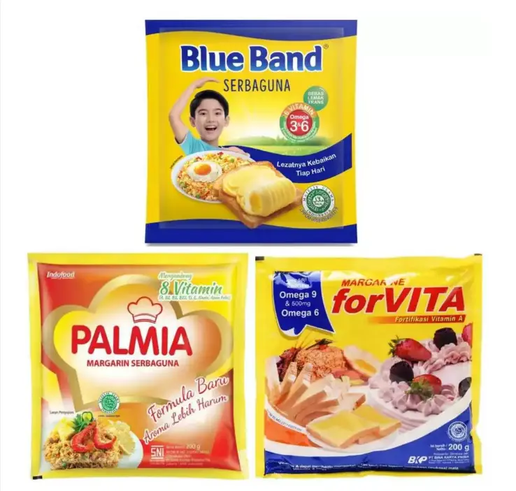 MARGARIN 200 GRAM / BLUE BAND / PALMIA / FORVITA Butter Food Masakan