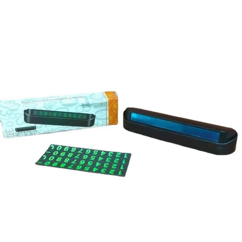 Bảng đỗ xe tạm thời, cho ô tô, dấu số đỗ xe ẩn, phát sáng, có thể in, món quà tuyệt vời 4
