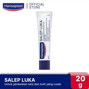HANSAPLAST Salep Luka 20g P3K - Merawat luka & kulit yang rusak, mengurangi risiko bekas luka
