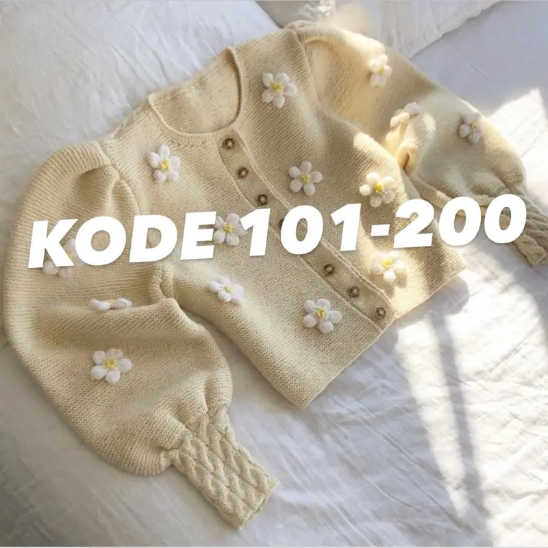 Rajut premium kode 101-200 Knitwear Wanita 0