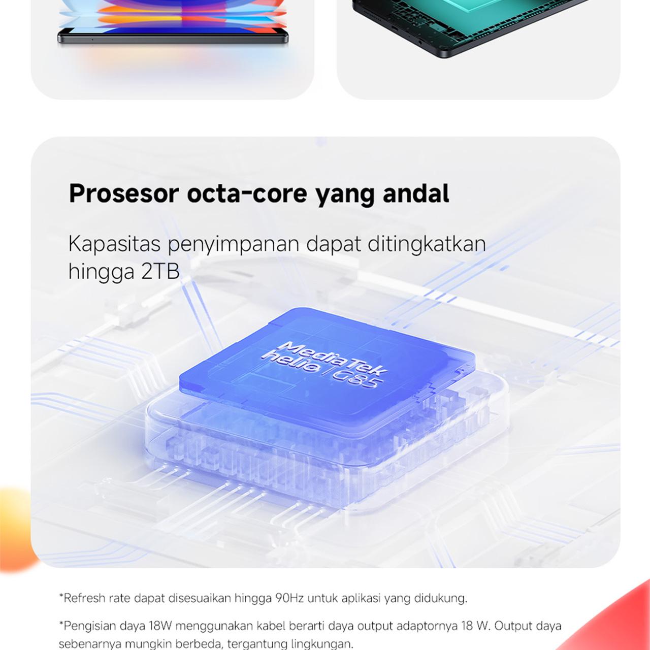 Xiaomi Redmi Pad SE 8.7 (4/128GB) | Layar 8.7" Perlindungan Mata | Refresh Rate 90Hz | Baterai 6650mAh | Prosesor Octa-Core [Official Store]