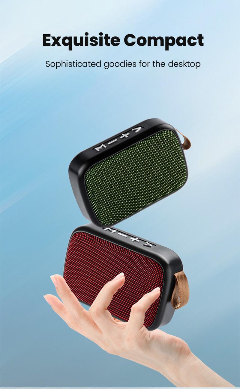 Product Introduction of Wireless Speaker Bluetooth Subwoofer for jbl Portable Outdoor Sports Audio Stereo ABS Support with TF Card Insertio 3