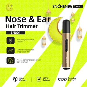 ENCHEN EN001 Electric Nose Hair Trimmer Rechargeable Type-C Pembersih Bulu Hidung Home Travel