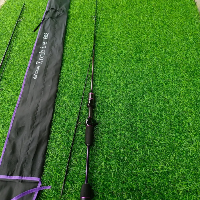Joran Pancing Zorro Zombie Ungu UL Carbon Solid 180cm 2-6 lbs Lure 2-10g Tide BC&Spinning 3