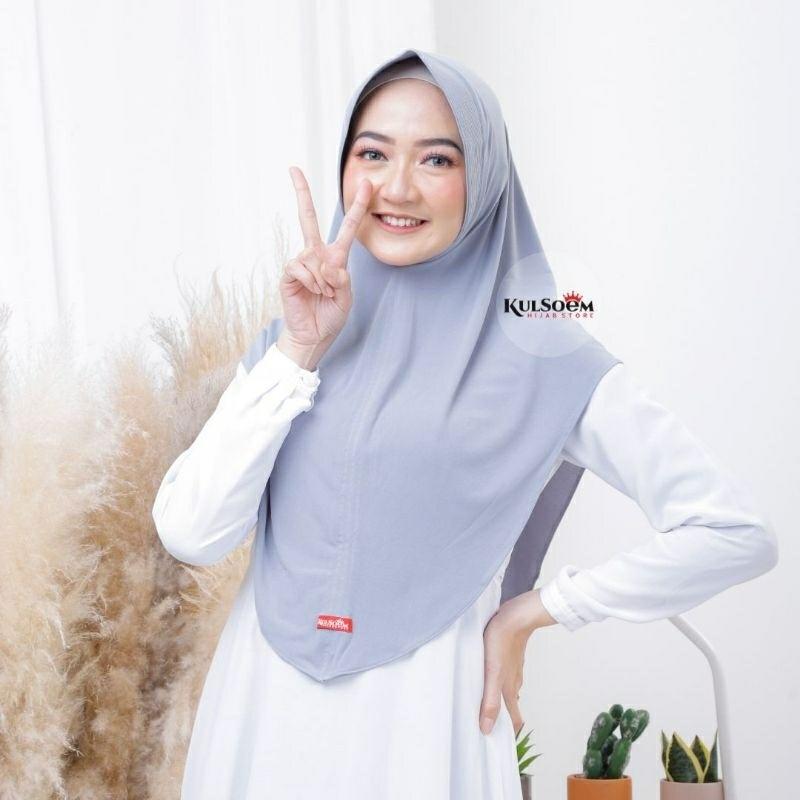 Product Introduction of HIJAB INSTAN PET ALYA-KERUDUNG BERGO-JERSEY SUPER PREMIUM-KULSOEM Muslim Wanita Simple 20