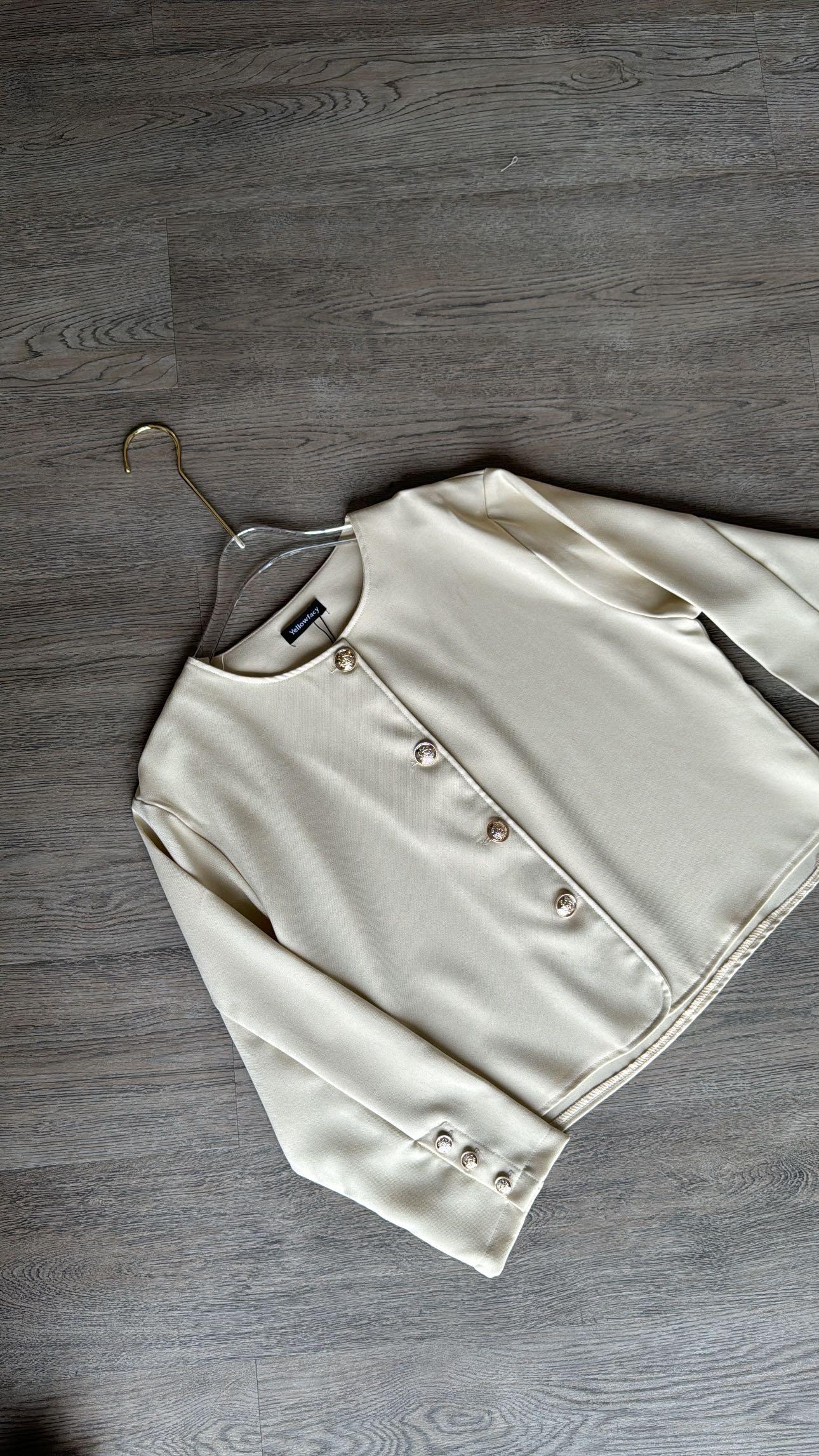 KAMARI -  by Yellowfacy | (Kode 505) Blazer Wanita Woll Jas Kerja Outer Kantor