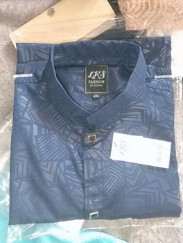 Product Review of Kemko sultan atau  Koko tangan pendek  Atasan Pria Dewasa motif etnik depan kancing vareasi bahan  Katun embos berkualitas terbaik Nyaman di pakai Baju Hitam from t**a 0