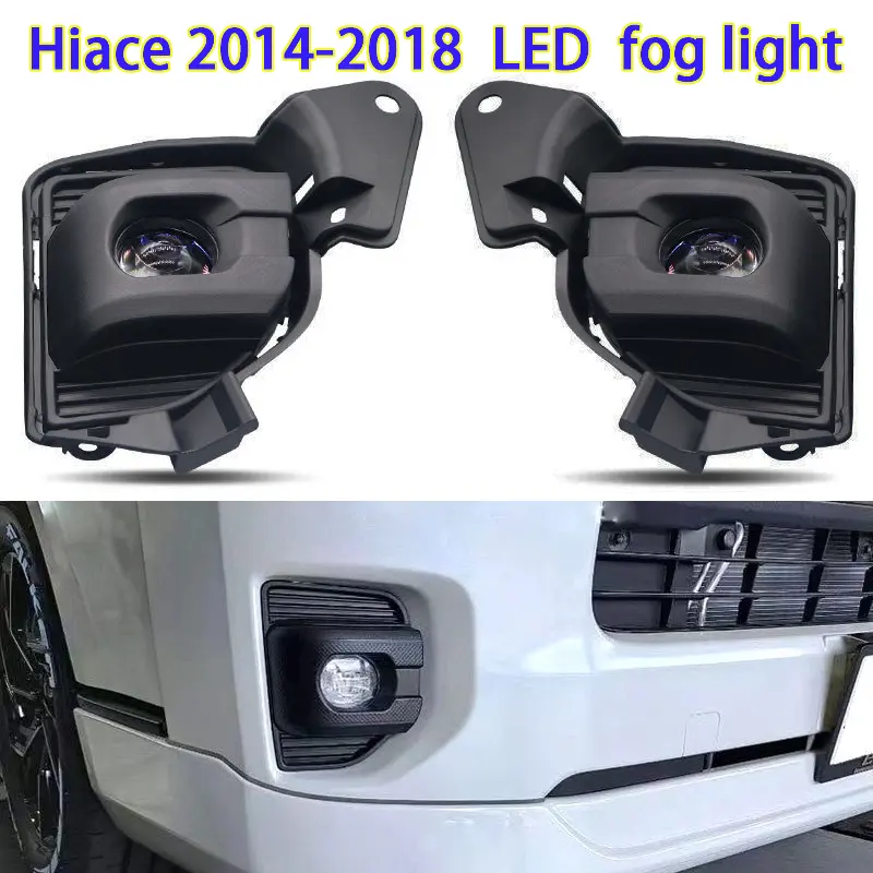 Fog Lamp Lampu Kabut LED for Toyota HI-ACE Commuter GL Grandia Decontent 2014 - 2024 Euro 4 Set