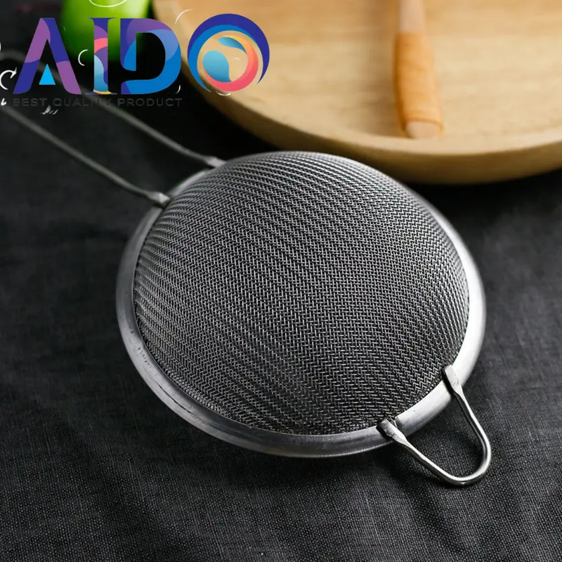 SARINGAN MINYAK CEKO SARINGAN JUS TEPUNG 8cm sampai 22cm saringan Halus Stainless Steel Serbaguna S8 Kitchenware Kitchenware COD 7