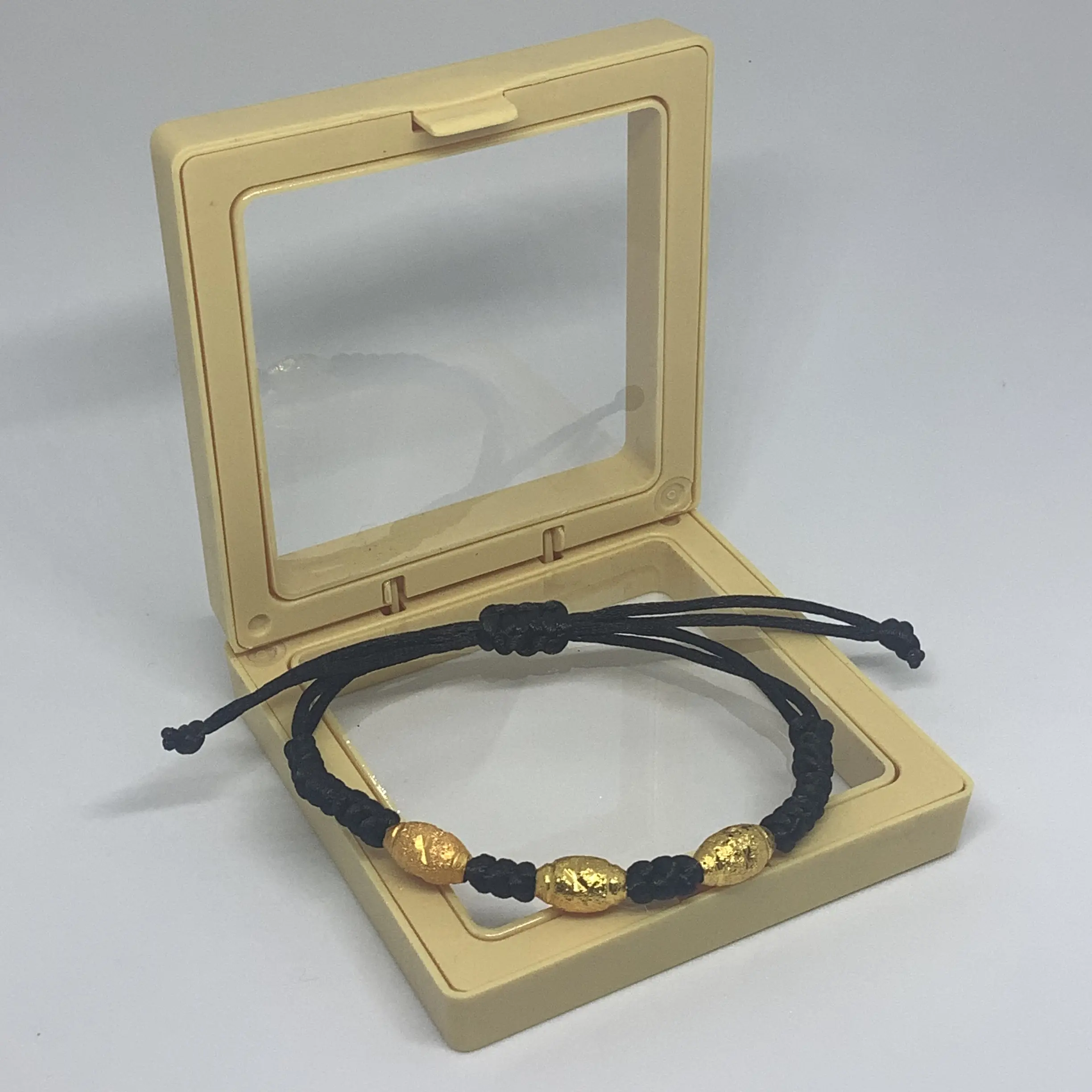 Gelang Tali Serut charm | Gelang tali Hoki unik - Gelang tali merah/hitam charm mewah manik manik - Gelang Premium Quality