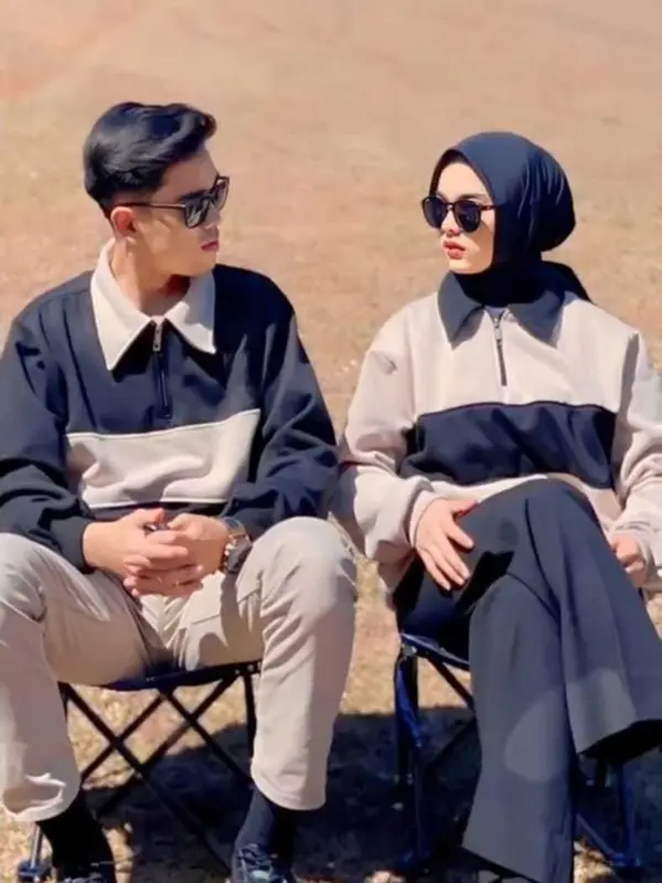 Jaket Rugby Pria & Wanita Kombinasi Original High Quality Distro Jaket Couple (UNISEX) 1