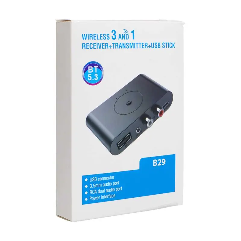 Audio Bluetooth 5.2 Receiver Adapter 3.5mm I Penghubung Bluetooth Speaker - Black 8