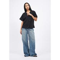 Gambar EXECUTIVE V-Neck Short Sleeve Batwing Blouse 5-BSKKSG226A041 Black - BLACK, S dari Executive Indonesia Kota Bekasi 4 Tokopedia