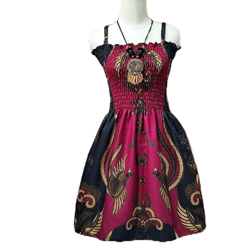 DRESS KOREAN STYLE//DRESS SMOKED//DRESS KERUT//DASTER MINI KEKINIAN ...