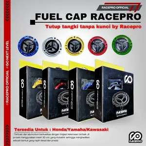 FUELCAP RACEPRO V2 FUEL CAP RACE PRO QUICK RELEASED R15V3 R15V2 R15V4 NINJA FI OLD NINJA NEW ZX25R CBR Motorcycle Racing Sporty
