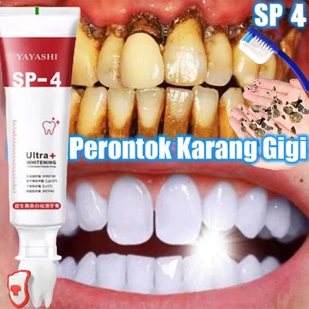 Pasta gigi pemutih gigi SP-4 120g Menghilangkan plak dan gigi berlubang Odol Pembersih Karang Gigi Perawatan Pemutihan Gigi Menghilangkan Bau Mulut Menghilangkan Noda Teh Penghilang karang gigi membandel Pasta gigi probiotik Pasta gigi pemutih gigi SP-4 120g Menghilangkan plak dan gigi berlubang Odol Pembersih Karang Gigi Perawatan Pemutihan Gigi Menghilangkan Bau Mulut Menghilangkan Noda Teh Penghilang karang gigi membandel Pasta gigi probiotik