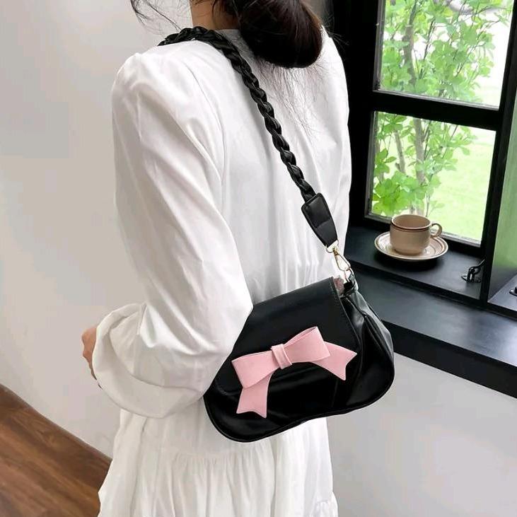 Tas Slempang Kulit Wanita Tas Cewek Shoulder Bag Slinbag JS2 521 0